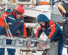В «Россети Урал» прошли учения по установке быстровозводимых опор