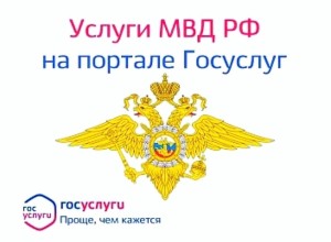Преимущество получения государственных услуг по линии МВД в электронном виде.