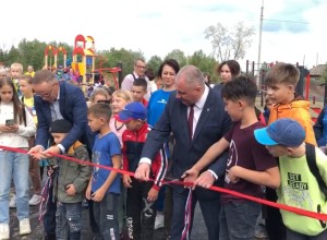 Для детей «Востока» открылась игровая площадка!