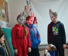 В Верхней Баранче прошла детская новогодняя программа