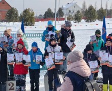 В городе Кушва прошла лыжная эстафета, спонсируемая ЗАО «КЗПВ».
