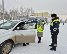 Новогодний призыв к водителям!