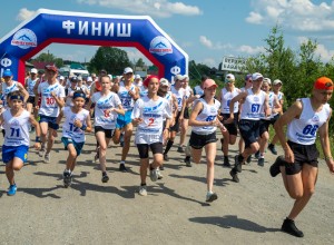 В поселке Верхняя Баранча состоялся открытый полумарафон «Азия-Европа-Азия».