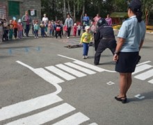 Всероссийская акция «Зарядка со стражем порядка» прошла в Кушве