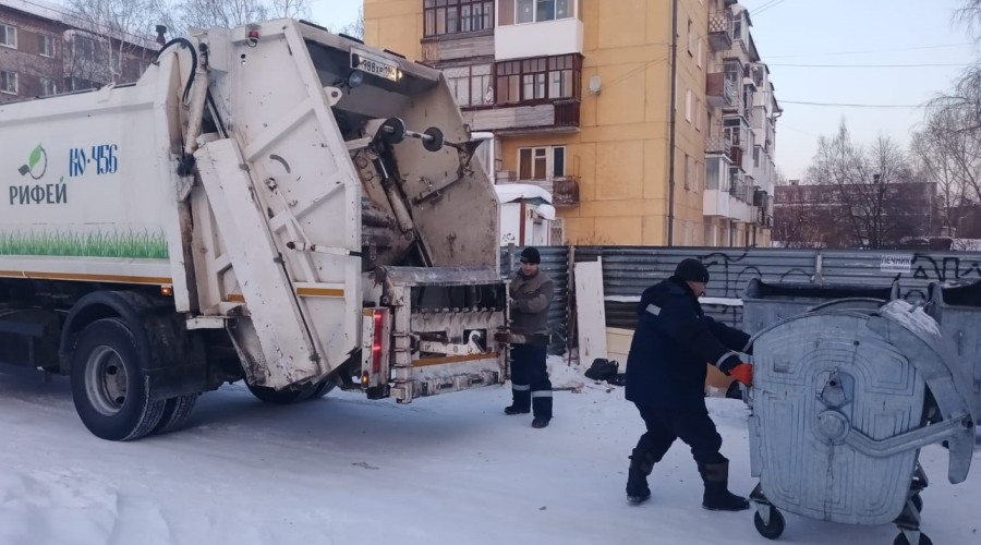 В праздничные дни с наших городов вывезли отходов больше