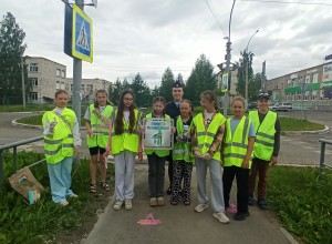 ПДД на асфальте   