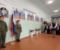 В школе №3 открыли памятное место в честь выпускников-героев  