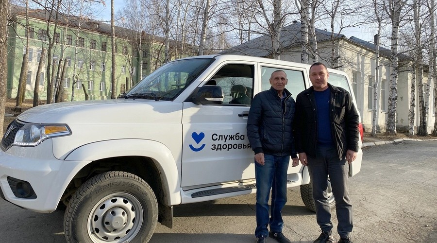 Центральная городская больница Кушвы получила 10 новых машин