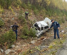 Опасный обгон «паровозиком» привел к ДТП с тремя пострадавшими.