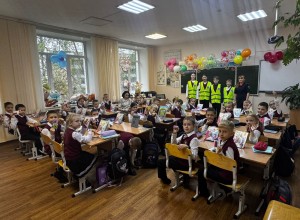 День световозвращателя прошел в школе № 6 города Кушва.