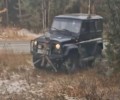 На Серовском тракте водитель УАЗа снес 4 камеры-треноги