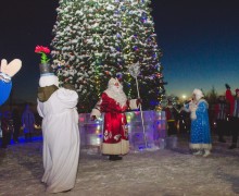 Кушвинский ледовый городок открыли одним из самых первых в регионе