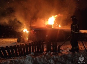В Кушве при тушении пожара нашли труп мужчины