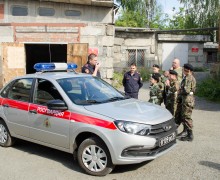Росгвардейцы поздравили курсантов «Беркута-Спасателя» с наступающим праздником