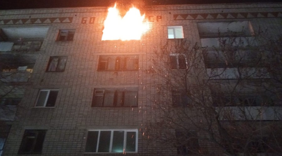 Очередной пожар унес жизнь человека. 