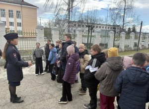 Урок безопасности для юных пешеходов.