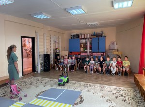Занятия на учебно- тренировочном перекрестке