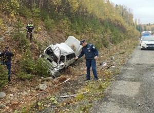 Массовая авария из-за двойного обгона произошла вблизи Кушвы