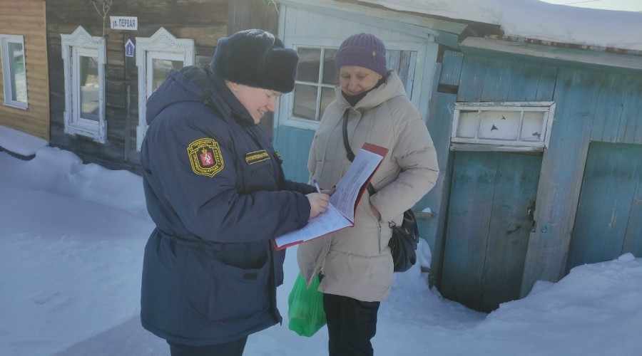 Профилактические рейды пожарных в Верхней Туре: безопасность в ваших руках!