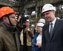 Перед Днем металлурга Денис Паслер посетил Кушву