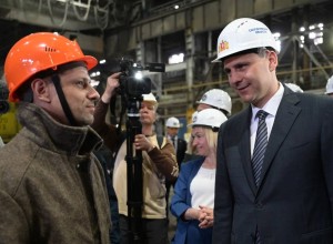 Перед Днем металлурга Денис Паслер посетил Кушву