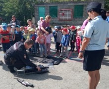Всероссийская акция «Зарядка со стражем порядка» прошла в Кушве