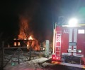 В поселке Восток сгорел дом