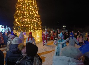 30 декабря прошло торжественное открытие главного ледового городка в Кушве. 